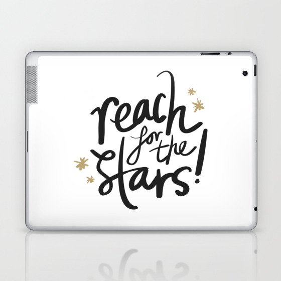 Reach for the stars Laptop & iPad Skin
