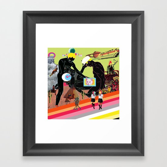 for the keds Framed Art Print