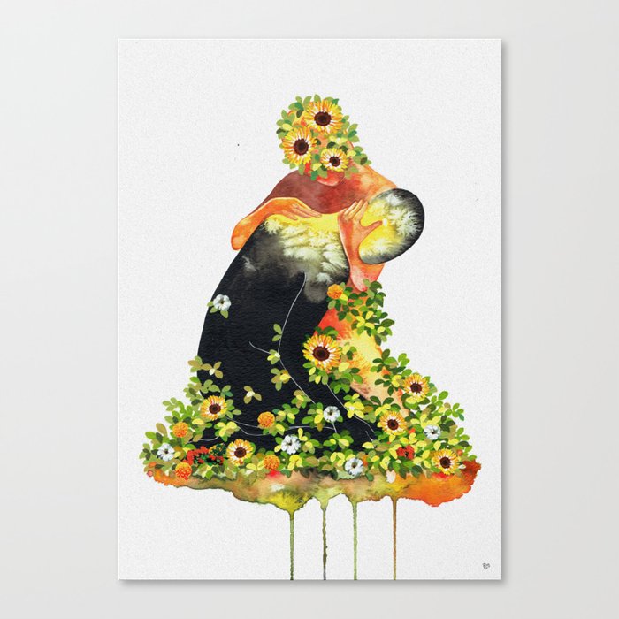 The healer Canvas Print