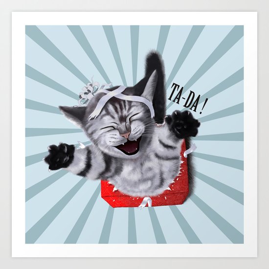 TA-DA! Art Print