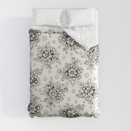 Floral Repeat Pattern 4 Comforter