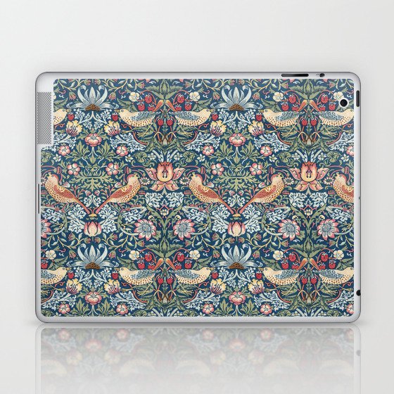 Strawberry Thief by William Morris - Small Repeat Laptop & iPad Skin