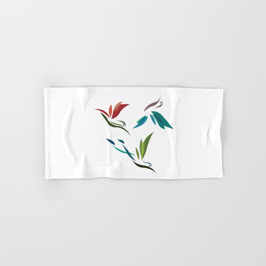 Hummingbirds Hand & Bath Towel