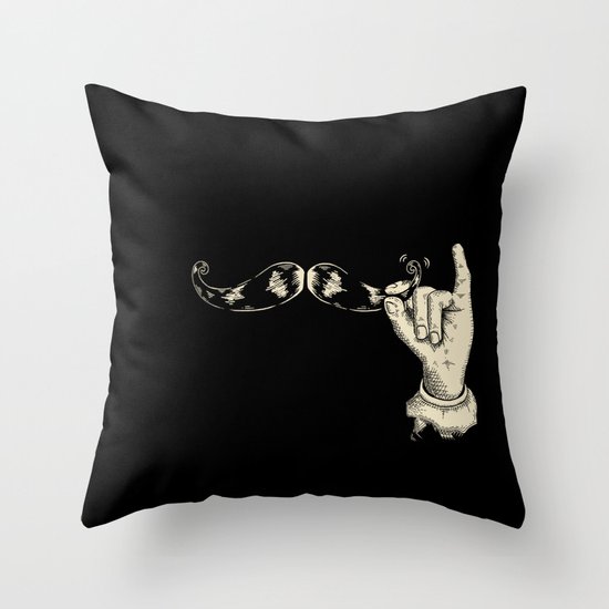 Muahahaha! Throw Pillow