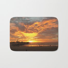 Sunset at Pismo Bath Mat