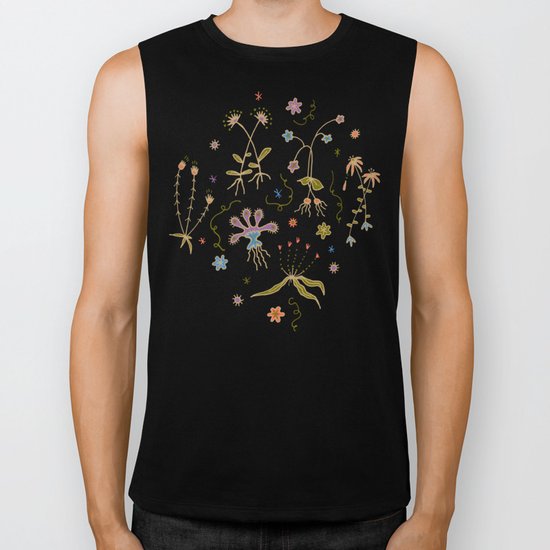 Flora of Planet Hinterland Biker Tank