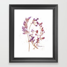 Botanical 1 Framed Art Print