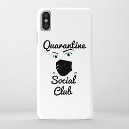 QuarantineSocialClub iPhone Case