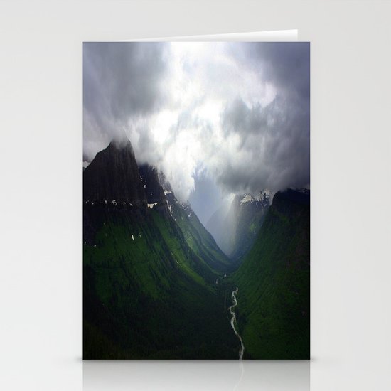 Mystic Mountains Stationery Cards