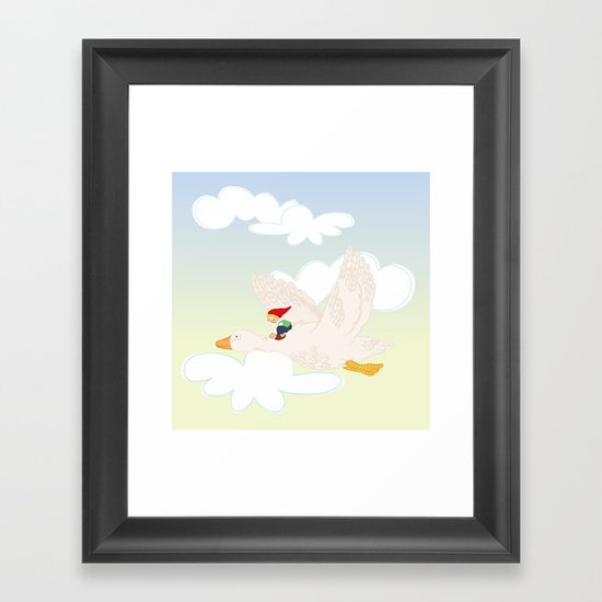 The Wonderful Adventures of Nils Framed Art Print
