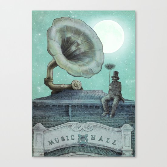 The Chimney Sweep Canvas Print