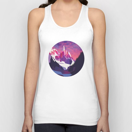 Night Mountains No. 12 Unisex Tank Top