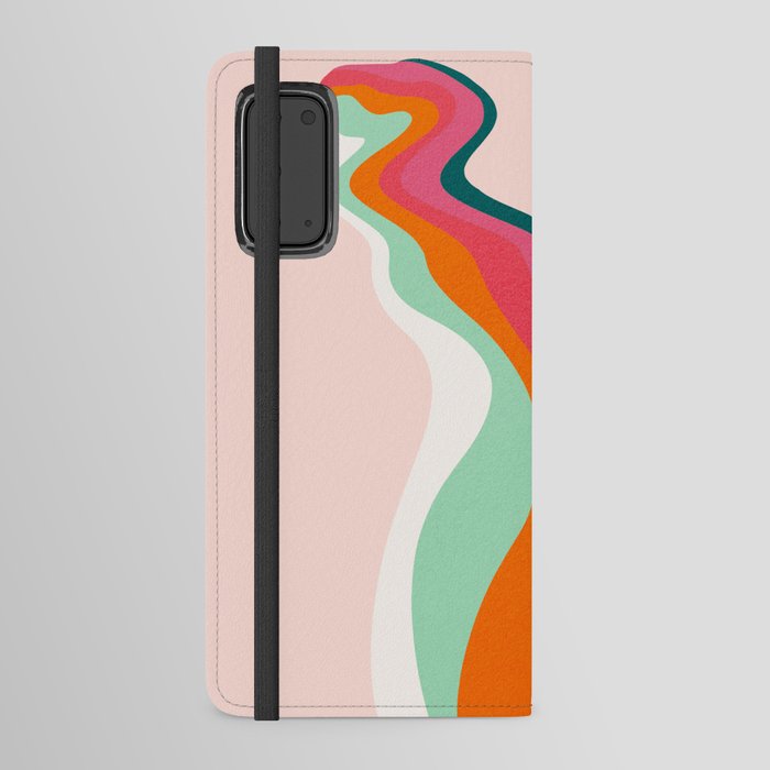Abstraction_MY_LADY_SEXY_RAINBOW_SMOOTH_POP_ART_0302A Android Wallet Case