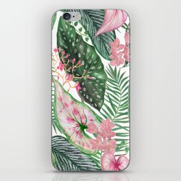 Exotic Jungle Blossom Floral iPhone Skin