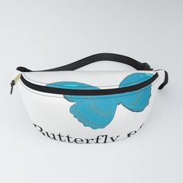 Butterfly Effect (Blue) Fanny Pack
