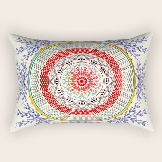 Mandala Rectangular Pillow
