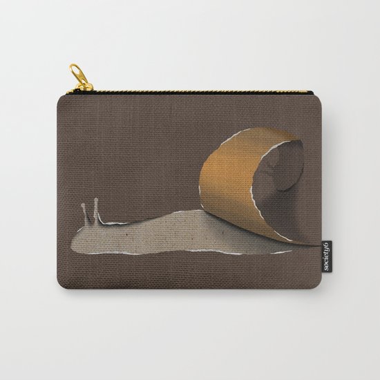 snail brown Carry-All Pouch