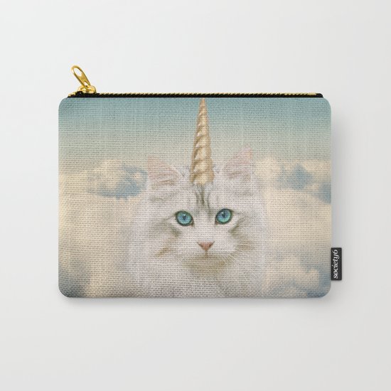 Unicorn Cat Sky Carry-All Pouch