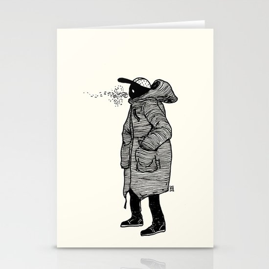 January Stationery Cards