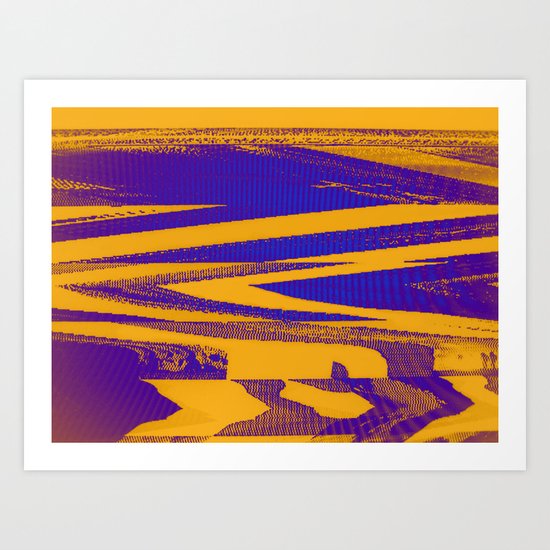 Digital Died/Mustard Jam Art Print