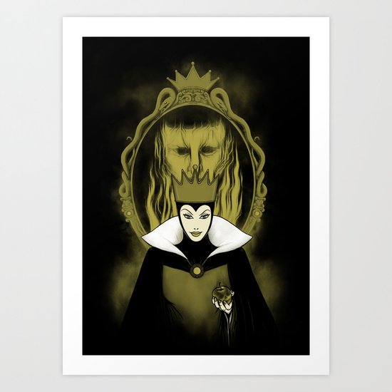 Evil Queen Art Print
