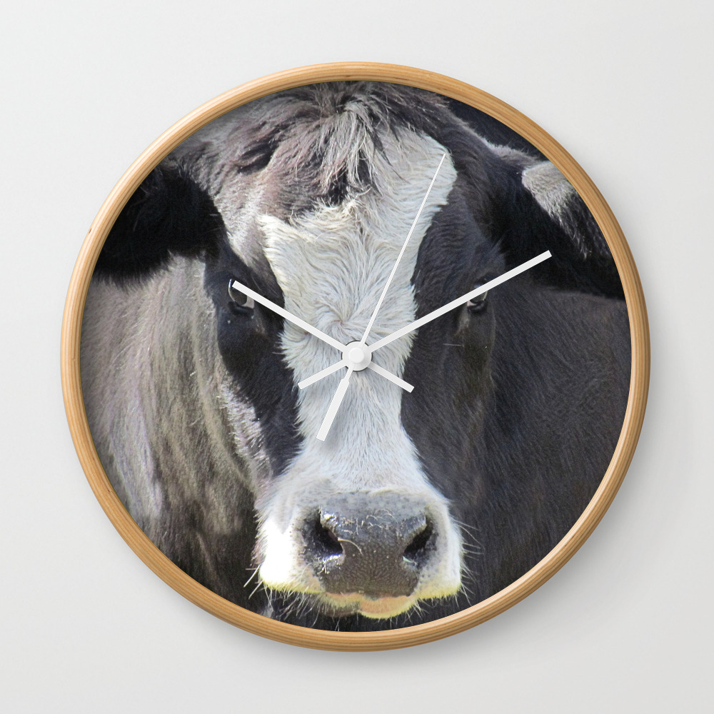 Black White Cow Farm Animal Farmhouse Art Country Decor A565