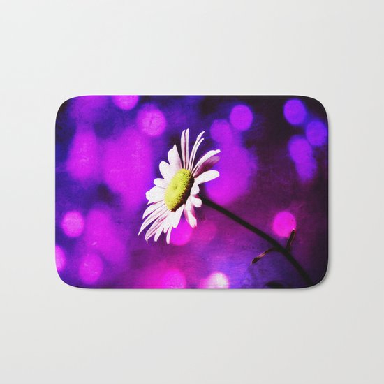 Pink N Amethyst Daisy Bath Mat