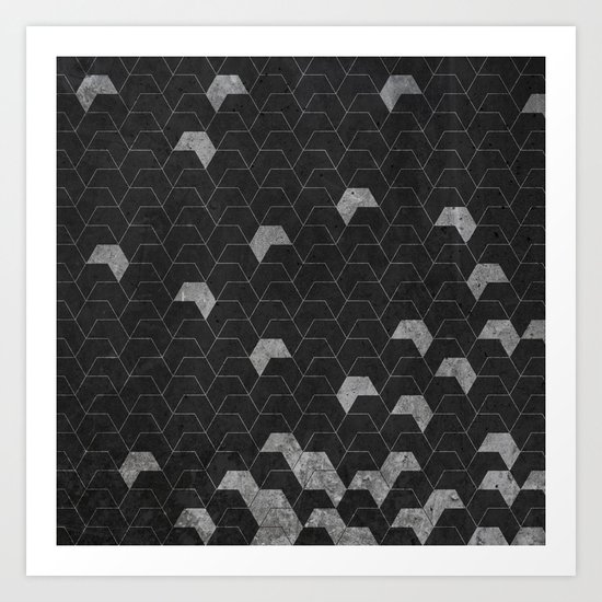concrete Art Print