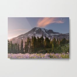 Mount Rainier, America Metal Print | Mountain, Beautifulplace, Outdoor, Adventure, Scenery, Wanderlust, Traveldestination, Landscape, Travel, America 