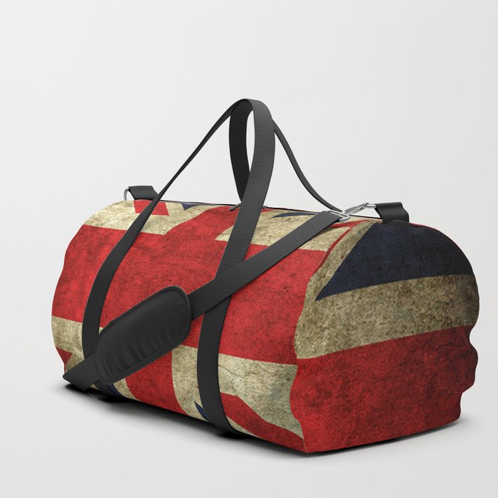 GRUNGY BRITISH UNION JACK  DESIGN ART Duffle Bag