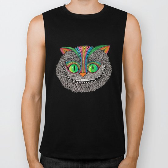 Alice´s Cat Wood Biker Tank