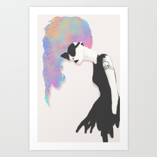 Modern Society Art Print