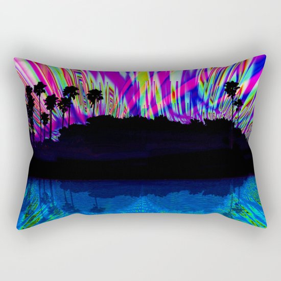 Island Magic Rectangular Pillow