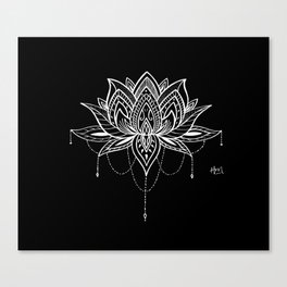Lotus Love Canvas Print