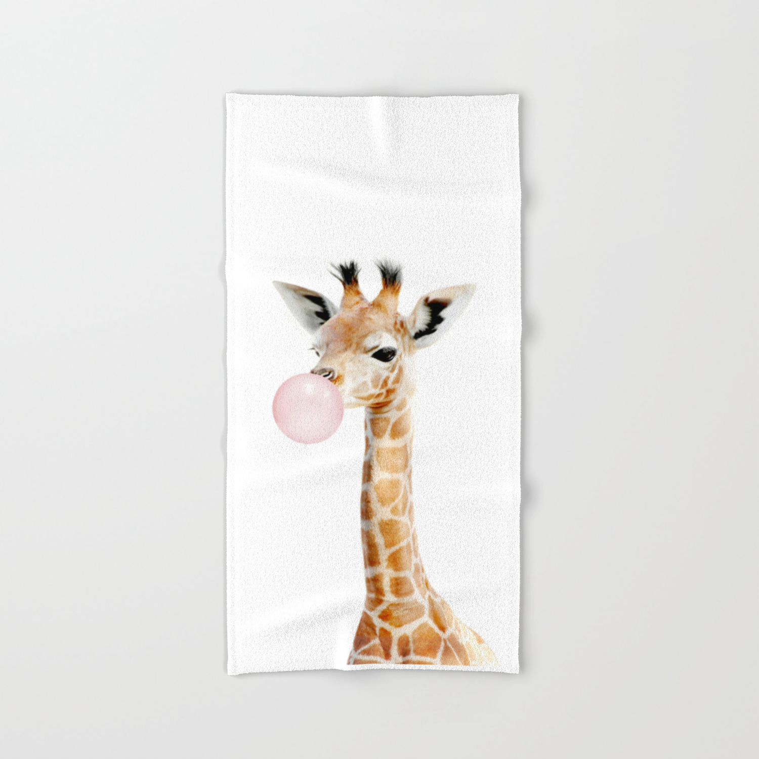 little giraffe bath towel