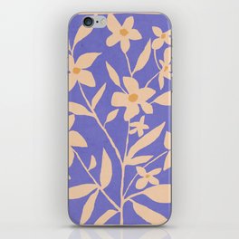 Abstract Minimal Flowers 6 iPhone Skin