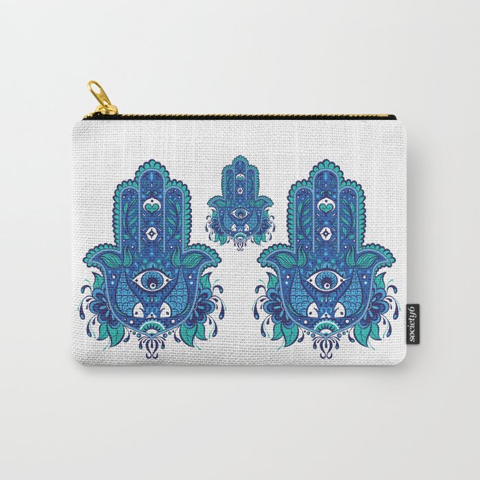 Hamsa Carry-All Pouch