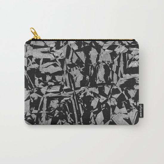 Black - Silver - Crazy Carry-All Pouch