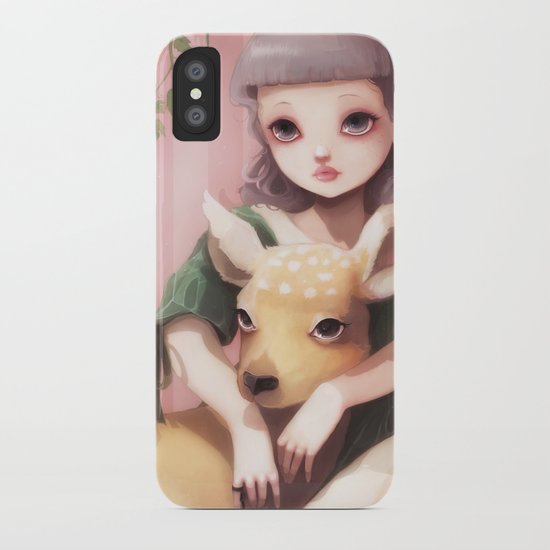My dear lady deer... iPhone Case