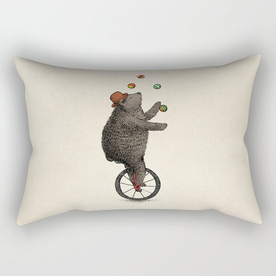 The Juggler (color option) Rectangular Pillow