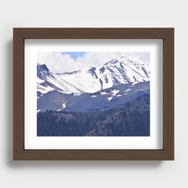 Absoraka Range, Wyoming Recessed Framed Print
