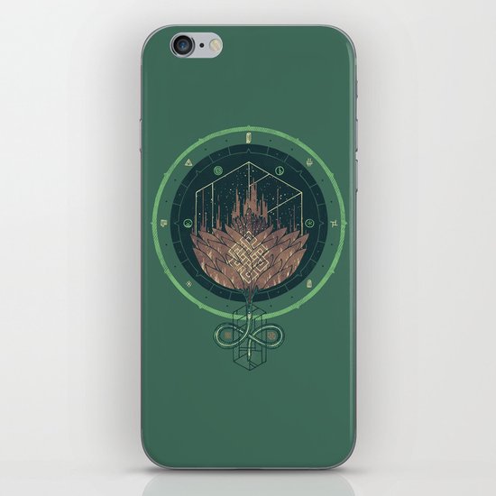 Fading Dahlia iPhone & iPod Skin