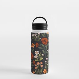 Wild Flowers ~ vol1.  vintage inspired botanical Water Bottle