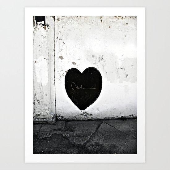 Street Heart Art Print