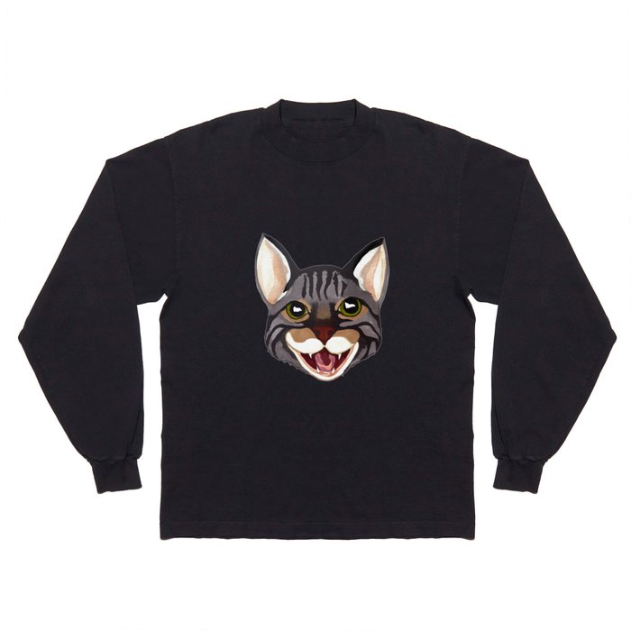 Feed Me Meow Long Sleeve T Shirt