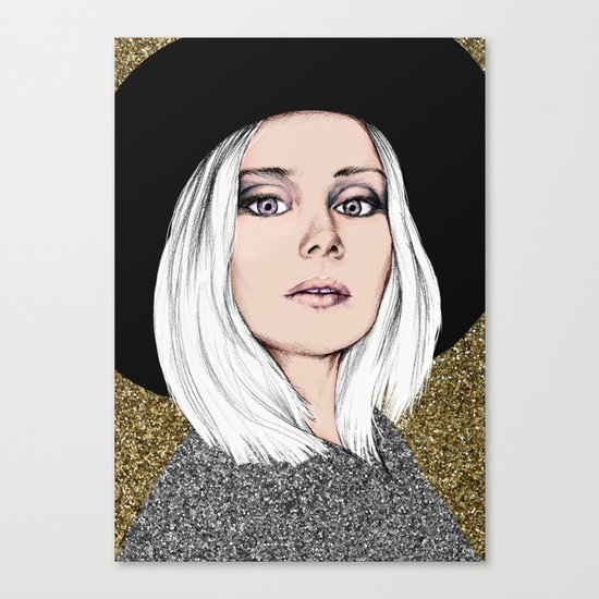 Siri Canvas Print