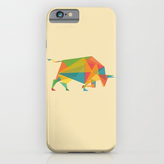 Fractal Geometric Bull iPhone & iPod Case