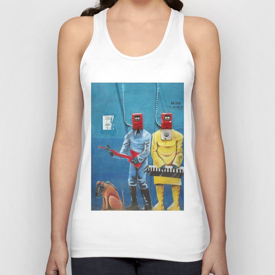 street art men 6 Unisex Tank Top