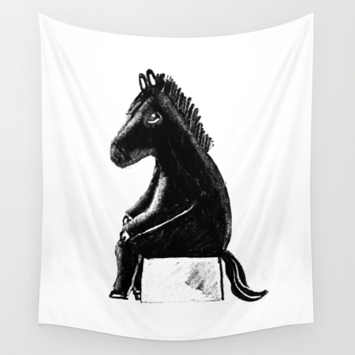 Hourse Wall Tapestry