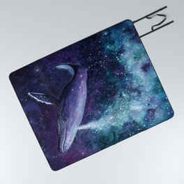 Galaxy Whale Picnic Blanket